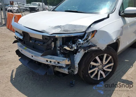 2022 Honda Pilot Awd Ex-L z USA, uszkodzony, nr VIN 5FNYF6H58NB082802